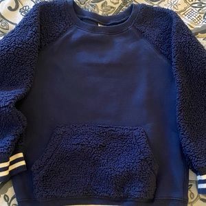 Blue Carter’s sweatshirt